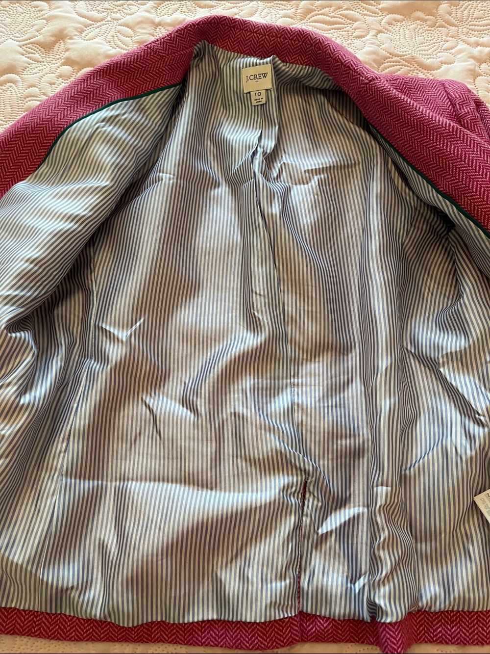J. Crew Herringbone Blazer - Picture 10 of 12